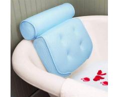 Oreiller de bain avec 6 ventouses pour spa, tête, cou, dos et épaules - Pour, maison