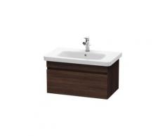 Pack meuble + lavabo Duravit DuraStyle 80cm - Châtaignier foncé