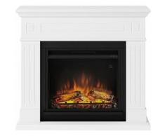 Tagu - Cheminée électrique décorative 'Larsen' Blanche - Powerflame
