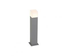 Lampadaire d'extérieur Moderne 50 cm gris IP44 - Danemark Qazqa Moderne Luminaire exterieur IP44