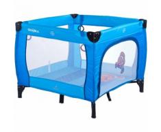 Lit de voyage / Parc parapluie pliant avec poignées pour apprendre à se lever bébé Quadra | Bleu