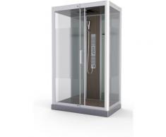 Cabine de douche rectangle 90x115x215cm - SHACKY RECTANGLE