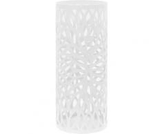 True Deal - Porte-parapluie Feuilles Acier Blanc