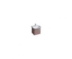 Geberit Meuble-lavabo myDay 495x410, taupe brillant, avec éclairage LED - Y824061000