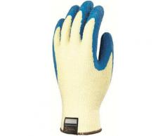 Gants anticoupure 5/5 et anti-chaleur Eurotechnique 7070 (lot de 10 paires de gants) Bleu 10