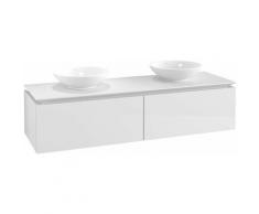 Villeroy Und Boch - Villeroy & Boch Legato Meuble sous-lavabo B146, 1600x380x500mm, 2 lavabos,