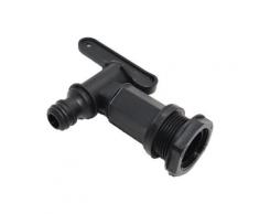 Fontainebleau - Robinet cuve 1000l Plastique,Adaptateur de boîte de Rangement d'eau IBC,Adaptateur