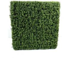 Plante artificielle haute gamme Spécial extérieur/Buis artificiel Haie de structure en métal