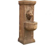 Fontaine murale en pierre L40xPR59xH125 cm