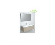 Sous meuble de lavabo à 3 portes RIHO ANDORA 120x40x48cm - Bois stratifié