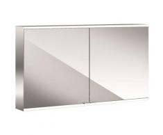 Armoire de toilette lumineuse Emco prime 2, 1200 mm, 2 portes, modèle apparent, IP 20, avec boîtier