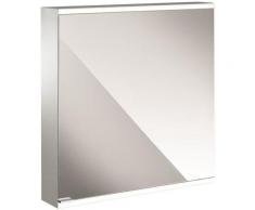 Armoire de toilette lumineuse Emco prime 2, 600 mm, 1 porte, charnière à droite, version apparente,