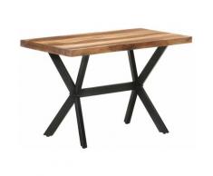 Youthup - Table de salle à manger 120x60x75 cm Bois massif