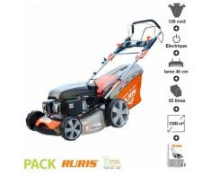 Tondeuse à gazon démarrage électrique 139cc coupe 46 cm RX331S - Ruris