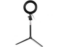 Lampe D'Appareil-Photo Selfie Dc5V 5W 64 Led, Trepied Telescopique - Largeur De Diametre 160Mm