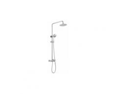 GME - Douche télescopique avec étagère pour objets CASSIO CHROMÉ monocommande