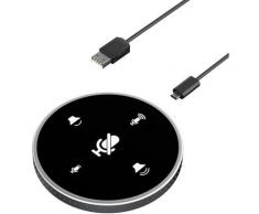 Haut-Parleur De Conferencier Usb De Bureau Haut-Haut-Parleur Haut-Parleur Integre A 360 °