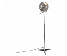 Lampadaire Retro noir réglable - Strike Qazqa Retro Luminaire interieur