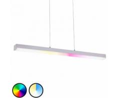 LED à intensité variable 'Keyan' en métal pour salon & salle à manger