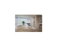 Porte de douche battante avec 1 fixe en alignement NOVELLINI GALA 1B - H 200cm
