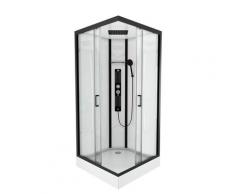 Aurlane - Cabine de douche carrée 90X90X215cm - FACTORY SQUARE 90
