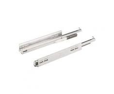 Coulisse Quadro V6 sortie totale Silent System (la paire) Long. coulisse 520 mm - Hettich