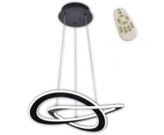 Suspension Led Kuno 49W Réglable Noir