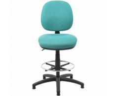 Chaise pivotante de bureau, grand confort, vert