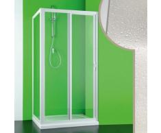 Cabine douche 90x130 CM en acrylique mod. Mercurio avec ouverture laterale