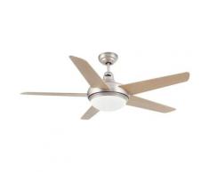 Ventilateur de plafond Ovni Nickel mat cm 44X132X132 FARO 33137