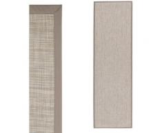 Tapis indoor outdoor beige antidérapant 60x200cm - Collection Stone