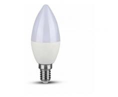 Ampoule à puce LED Samsung E14 5,5 W avec bougie à intensité variable 3000 K