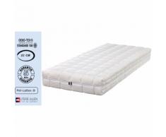 Matelas Latex Naturel 180x200 x 21 cm Ferme + Oreiller Visco - Spécial Sommier Electrique