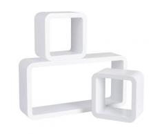 Étagère murale en MDF pour livres/CD/DVD.Étagère de bonsaï.Étagère de mini-petit pot. lot de