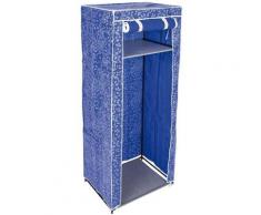 Coveri collection armoire porte-manteaux en acier 61x64x146H cm bleu