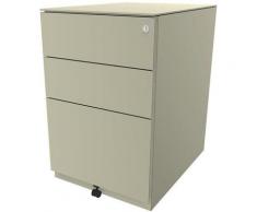 Bisley Caisson roulant Note™, avec 2 tiroirs universels, 1 tiroir pour dossiers suspendus, h x l x