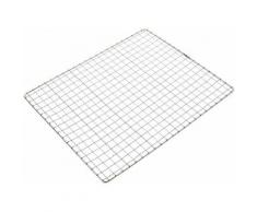 Carrés En Acier Inoxydable Trous Grille Grillage Barbecue Grille De Barbecue Multifonction Grille