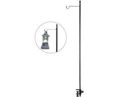 Asupermall - Support De Lampe Amovible Support De Lampe De Camping Trepied, Noir