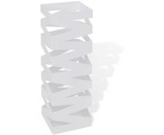Vidaxl - Porte-parapluie Carré à Rangement Acier 48,5 cm Modèle 2