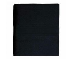 Homemaison - Linge de bain en coton moelleux 550gr/m² Noir 100 x 150 cm - Noir