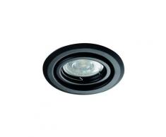 Lot de 20 Spots encastrables orientables rond Noir pour spot LED
