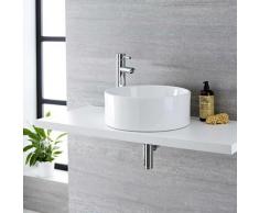 Ensemble Vasque Ronde Covelly Ø40CM & Mitigeur Haut Mirage