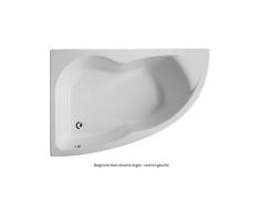 JACOB DELAFON Baignoire en angle Microméga Duo acrylique, 150 X 100 - version gauche