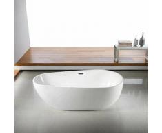 Baignoire ilot ovale en acrylique 150 cm - Serena
