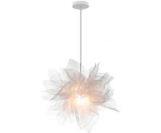 Moderne Lustre Suspension Créatif Luminaire pour Salon Chambre Enfant, E27 Blanc