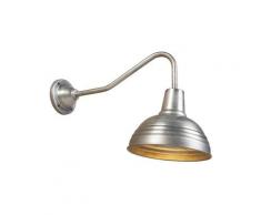 Applique industrielle zinc antique - Tay Qazqa Industriel, Rustique Luminaire interieur