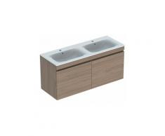 Geberit Renova Nr.1 Plan Meuble bas lavabo 869532 1290x585x473mm, orme brossé - 869532000