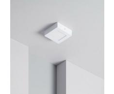 Plafonnier LED Carré 6W Downlight Blanc Chaud 2800K - 3200K