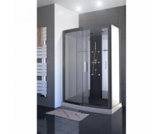 Cabine de douche CLEAR XXL rectangle 140x85x225cm