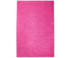 Tapis Shaggy à poils longs 100 x 150 cm Rose - Rose